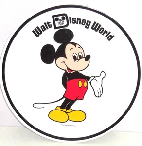 Bandeja de metal Walt Disney World Mickey Mouse para servir parques temáticos de colección - Imagen 1 de 2