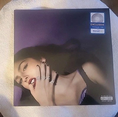 OLIVIA RODRIGO - Guts (Walmart Exclusive) Transparent (Clear) Vinyl 1 LP New (C) - Image 1 of 4