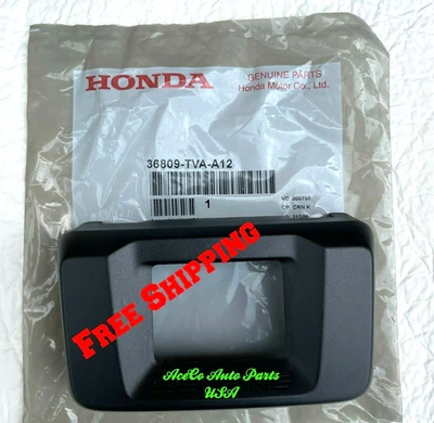 Genuine 2018-2020 Honda Accord Front Bumper Distance Sensor Millwave Radar Cover Foto 1 de 4