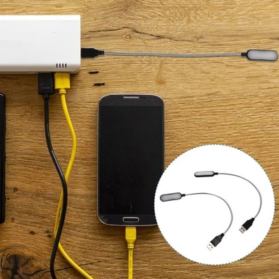  2 PCS Portable USB Light for Laptop Desk Computer Lights Desktop - Image 1 of 4