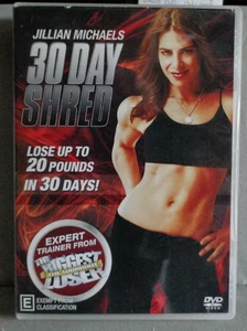 JILLIAN MICHAELS 30 DAY SHRED 2007 LIONS GATE FILMS 9333350061829 GET RIPPED - Picture 1 of 3