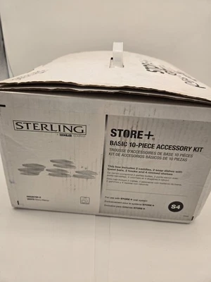 Carrito de ducha Sterling montado en la pared en acabado blanco 88028700-0 Foto 1 de 4