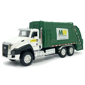 1:50 Alloy+Plastic Sanitation Garbage Truck Model Car Diecast Kids Toy Gift - Picture 1 of 14