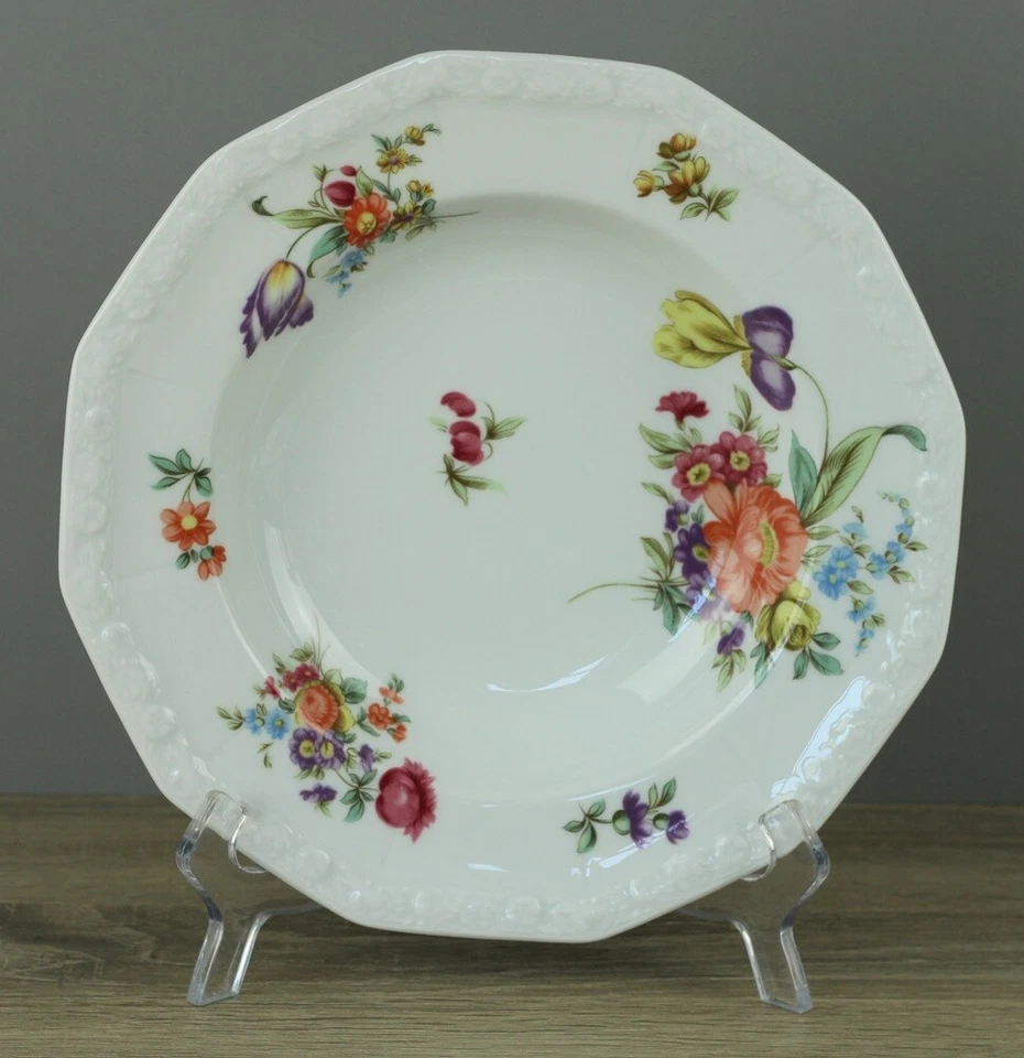 Rosenthal Classic Rose Maria Sommerstrauss Suppenteller tiefer Teller Ø ca. 23,5 - Bild 1 von 1