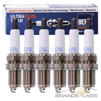 6x BERU ZÜNDKERZE ULTRA TITAN FÜR AUDI A5 8T 3.0 3.2 S5 A6 4F C6 3.0 3.2 - Bild 1 von 4