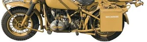 STENCIL 25mm WW2 WWII GERMAN BMW MOTORBIKE TYRE PRESSURES 1,75 1,9 & 2,75 atü - Picture 1 of 2