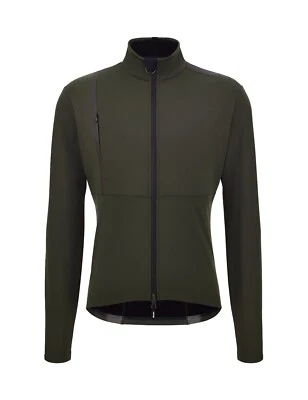 Chaqueta de ciclismo de invierno Vega Plus verde militar talla XL de Santini Foto 1 de 4
