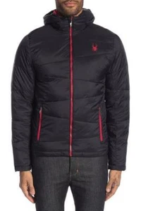 NUEVA Chaqueta Spyder Nexus Para Hombre Mediana Negra/Roja Aislada Buffer Precio de venta sugerido por el fabricante $199.95 - Imagen 1 de 3