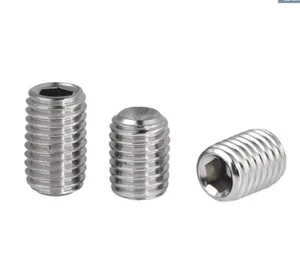 30 Stck. M3.5 Maschinenschrauben SUS304 Stahl Sechskant Buchse konkaves Endset Schraube - Bild 1 von 2
