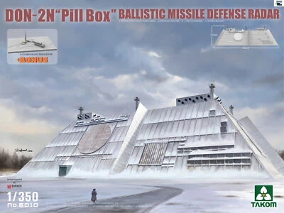 TAKOM 6010  1/350 DON-2N "PI BOX" BALLISTIC MISSILE DEFENSE RADAR MODEL KIT - Image 1 of 4