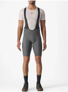 CULOTTE CON TIRANTES GRAVA/CICLISMO MARCA: CASTELLI UNLIMITED CARGO COLOR: GRIS METAL - Imagen 1 de 4