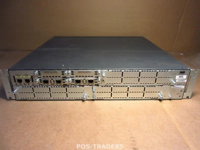 Cisco 2851 2-Port Gigabit Integrated Services Router INCL 2X VWIC2-2MFT-G703 MOD - Bild 1 von 3