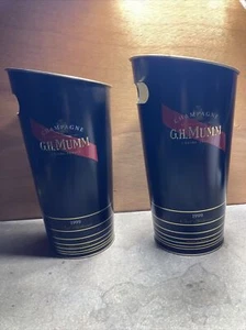 Menge Von 2 Eimer Sekt Pub Fresh Box G.H.Mumm Jahrgang 1999 Schwarz - Bild 1 von 7