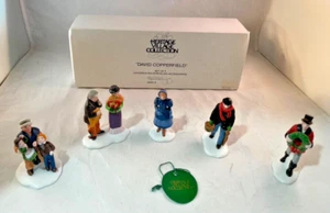 De colección. Juego de 5 porcelana Department 56 Heritage Village "David Copperfield" - Nuevo en caja - Imagen 1 de 9