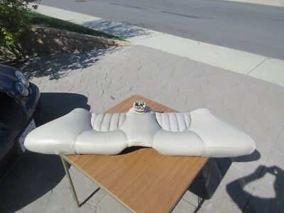 Jaguar XK8 XKR 1997-2002 asiento trasero inferior avena AGD pátina convertible ¡Limpio! Foto 1 de 4