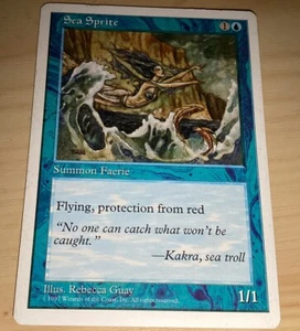 Sea Sprite *Uncommon* Magic MtG x1 Fifth 5th Edition SP - Picture 1 of 1