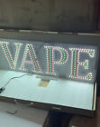 LED FLASHING VAPE SIGN For Your Business Free Shipping
