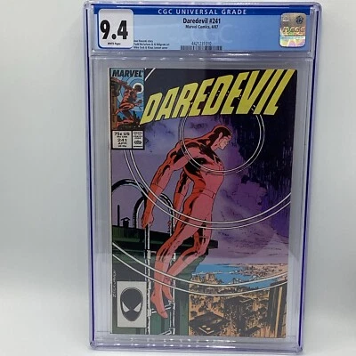 April 1987 Marvel Comics Daredevil Issue No. 241 CGC Universal Grade 9.4  - Image 1 of 4