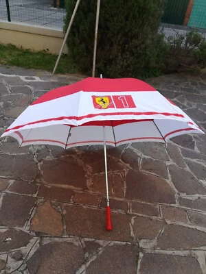 Ombrello Ferrari con autografo - Ferrari - F1 - Immagine 1 di 4