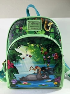 Disney Loungefly The Jungle Book Bare Necessities Mini Backpack! NWT New w/Tags! - Picture 1 of 13