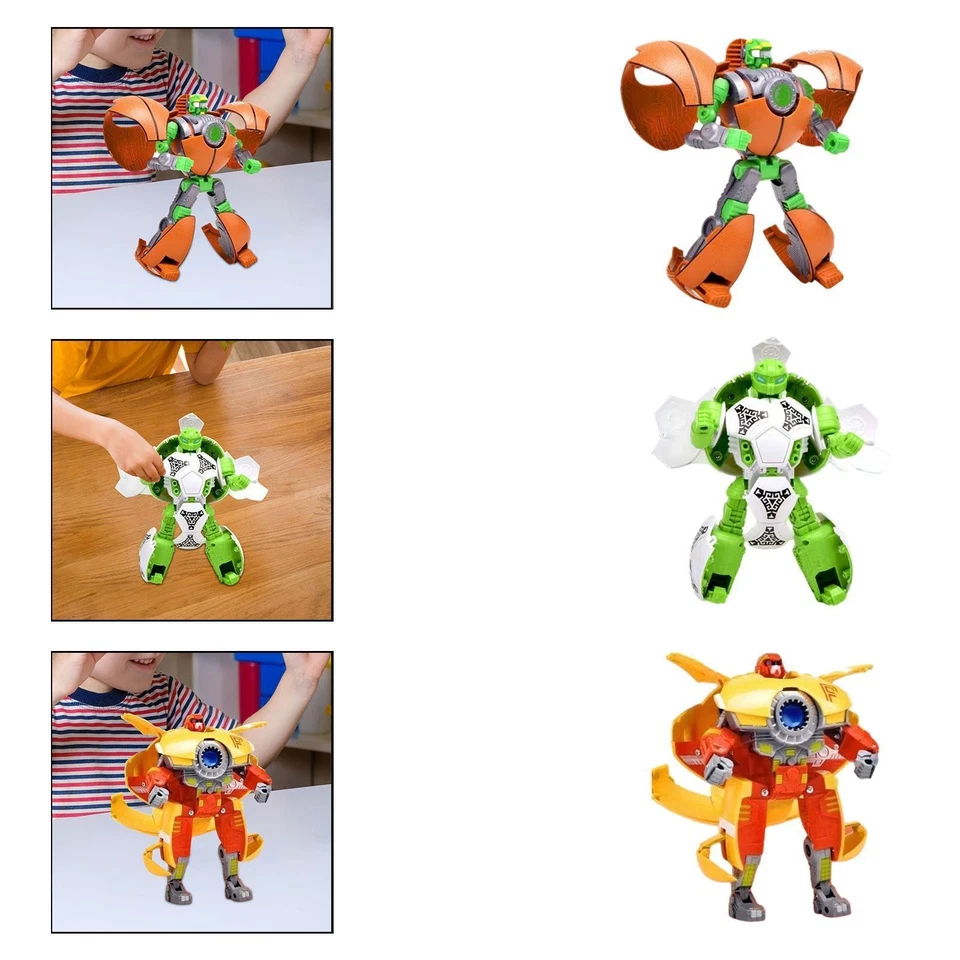 Transforming Robot Toy Action Figures Learning Toy Collection 2 in 1 Design for - Image 1 of 1
