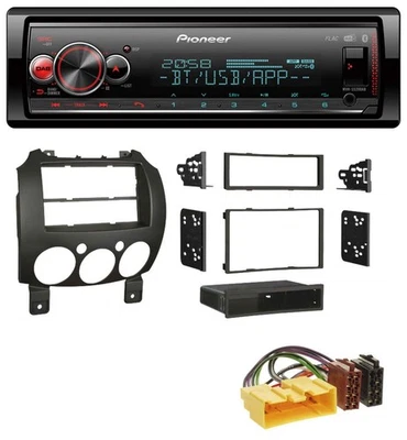 Pioneer Bluetooth USB MP3 DAB Autoradio für Mazda 2 (ab 2007) - Bild 1 von 4