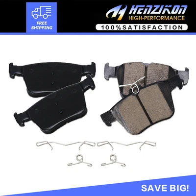 Pastillas de freno traseras de cerámica para Audi A3 Quattro S3 VW e-Golf Atlas Golf R Jetta EE. UU. Foto 1 de 4