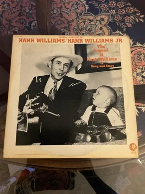 Hank Williams/Hank Williams,Jr.-The Legend of Hank Williams in Song and Story,LP - Image 1 of 4