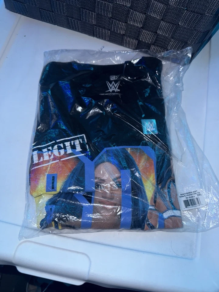 Camisa Wwe Sasha Banks XL Nueva Original Mercedes Mone Foto 1 de 2
