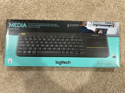 Logitech - K400 Plus TKL Wireless Membrane Keyboard for PC/TV/Laptop/Tablet w... - Image 1 of 3