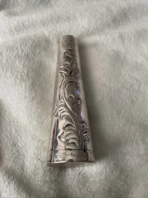 Vintage Antique Silver plated Parasol Umbrella Walking Stick Cane Handle. - Image 1 of 4