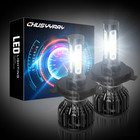 For VW Lupo 6X1 6E1 - 2X White Xenon HID High/Low Beam LED Headlight Bulb Set