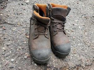 Timberland Pro Helix Boots Mens Brown Anti-Fatigue Safety Toe 89697 Size 12 W - Picture 1 of 12
