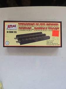 Atlas 2080 Plate Girder Bridge - Single Track - N Scale - Code 55 Rails - Picture 1 of 6