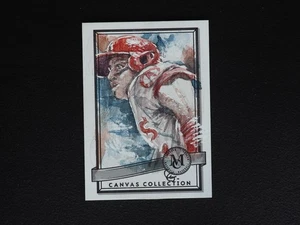 2016 Topps Museum Collection Mike Trout Gale Galligan Canvas Sketch #1/1 NMMT - Picture 1 of 2