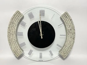 Rare Vintage Postmodern Wall Clock Empire Arts 1980s, Made in USA, Works - Picture 1 of 24