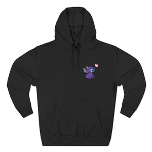Embroidered Lilo and Stitch Three-Panel Fleece Hoodie, Stitch Jacket, Disney - Picture 1 of 45