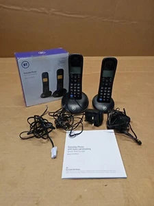 BT Everyday Cordless Home Phone with Basic Call Blocking, Twin Handset Pack,H364 - Picture 1 of 2