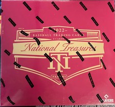 2022 Panini National Treasures Baseball Hobby Box