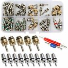 102pcs Car R12 & R134a A/C Air Conditioner Schrader Valve Core Remover Tool Kit