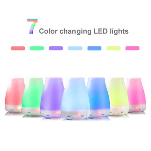 Essential Oil Aroma Diffuse Aromatherapy LED Ultrasonic Humidifier Air Purifier - Picture 1 of 13