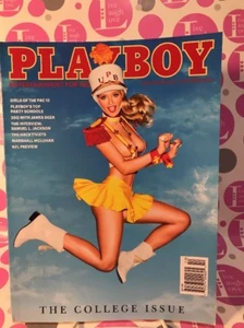 PLAYBOY OCTOBER 2013: THE COLLEGE ISSUE CENTERFOLD CARLY LAUREN - FACTORY SEALED - Picture 1 of 5
