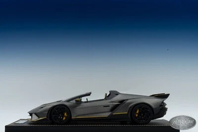 1/18 MR Collection Lamborghini Autentica Matte Gray 🤝ALSO OPEN FOR TRADE🤝 - Image 1 of 4