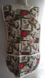 MadieBs Custom Roos Hens Hühner und Rosen Kittel Schürze - Bild 1 von 4