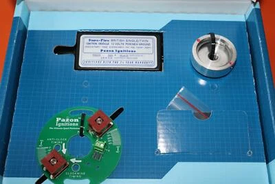 ЭЛЕКТРОННОЕ ЗАЖИГАНИЕ TRIUMPH T120 T140 BSA A50 A65 PAZON 12 В ДВОЙНЫЕ БОКОВЫЕ ТОЧКИ - Изображение 1 из 4