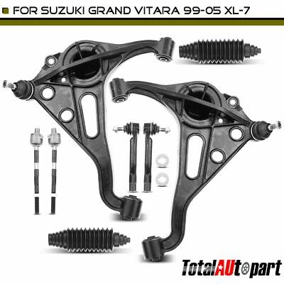 8x Control Arm w/Ball Joint Tie Rod End for Suzuki Grand Vitara 99-05 XL-7 Front - Image 1 of 4