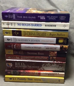 Paperback Book Lot of 10 Fictional Novels - Picture 1 of 4