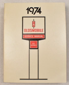 Oldsmobile 1974 servicio de fábrica/manual de tienda - original - Imagen 1 de 5