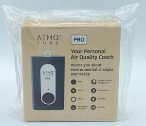 Atmotube Pro Portable Air Quality Monitor (Black) - Picture 1 of 3