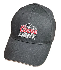 Neu ohne Etikett Coors leichte Mütze schwarz ACME EINHEITSGRÖSSE Riemen verstellbar VERSANDKARTON - Bild 1 von 16